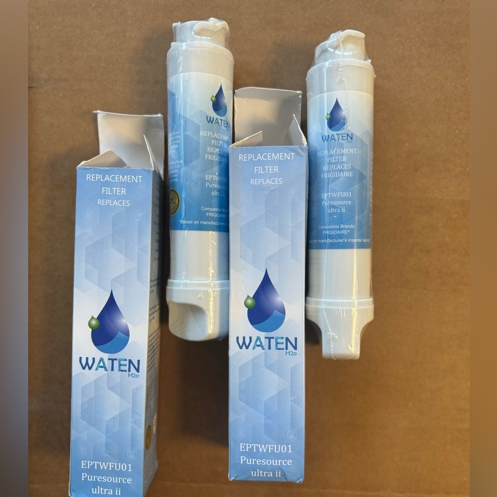 Waten replacement water filter-  (2pack) Frigidaire EPTWFU01
